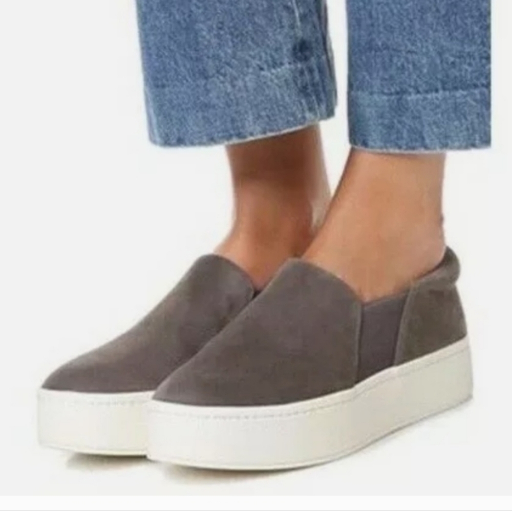 Vince Warren Platform Slip-On Sneakers - image 1